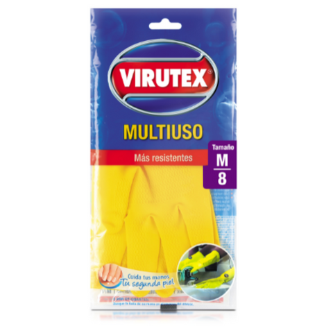 Guante multiuso amarillo Virutex