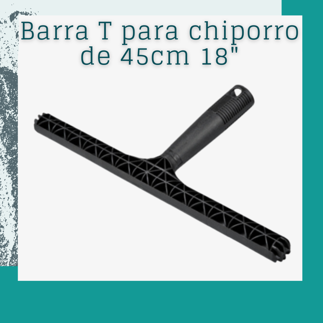 Barra T para chiporro de 45cm 18"