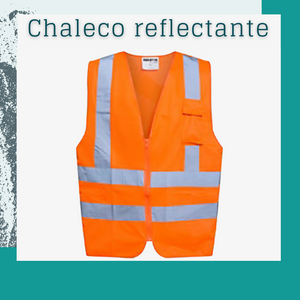 Chaleco reflectante naranjo