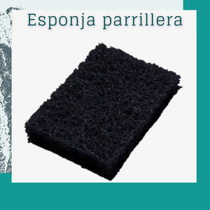 Esponja parrillera abrasiva (10 und)