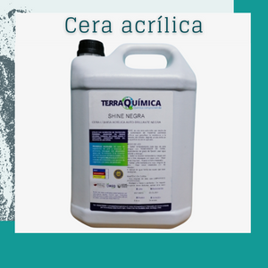 Cera acrílica SHINE NEGRA (5 lts)