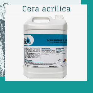 Cera acrílica SUNSHINE PLUS (5 lts)