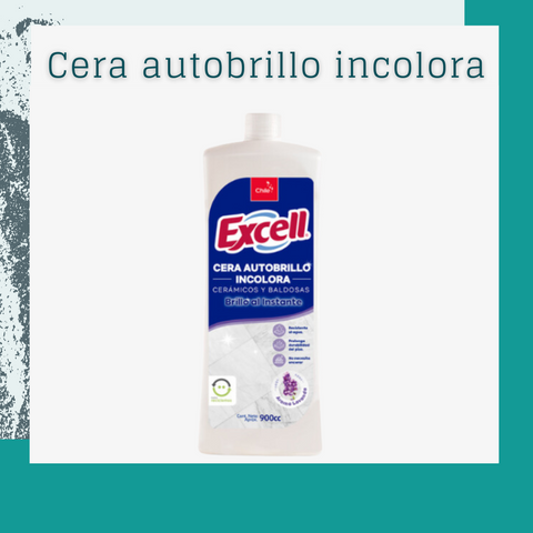 Cera autobrillo incolora Excell (900 cc)