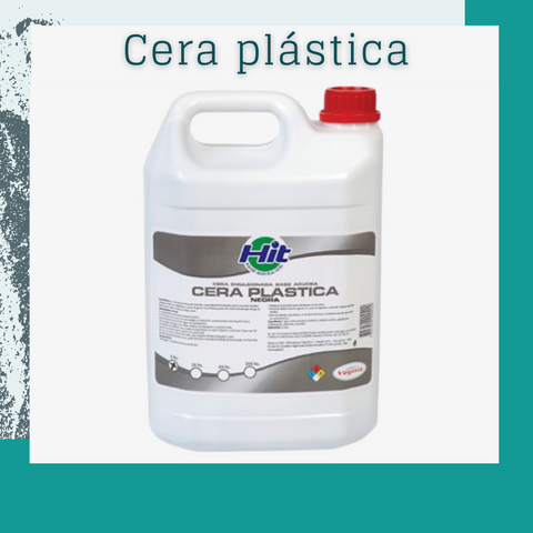 Cera plástica negra virginia (5 lts)