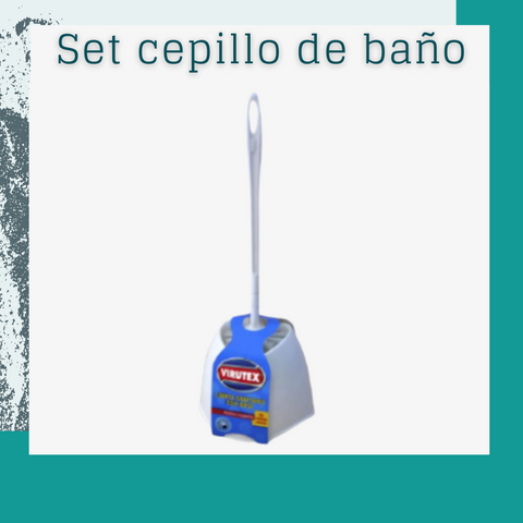 Set cepillo de baño