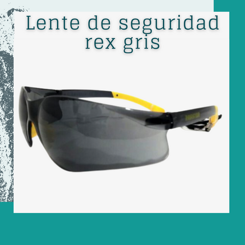 Lente de seguridad rex gris