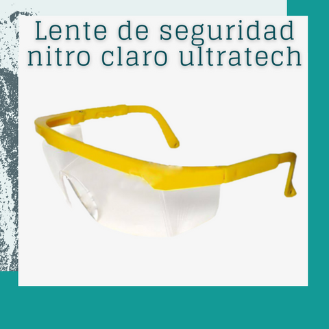 Lente de seguridad nitro claro ultratech