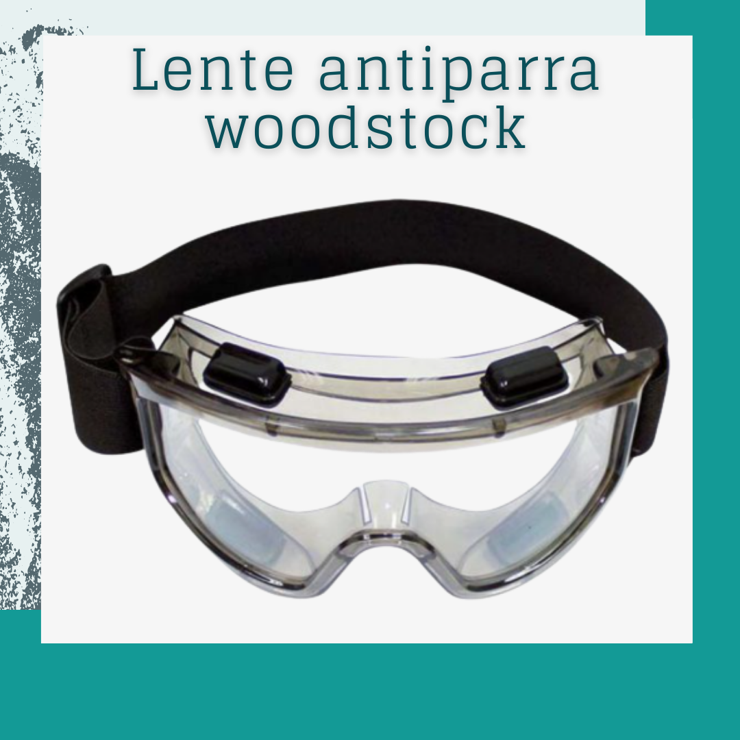 Lente antiparra woodstock gris claro