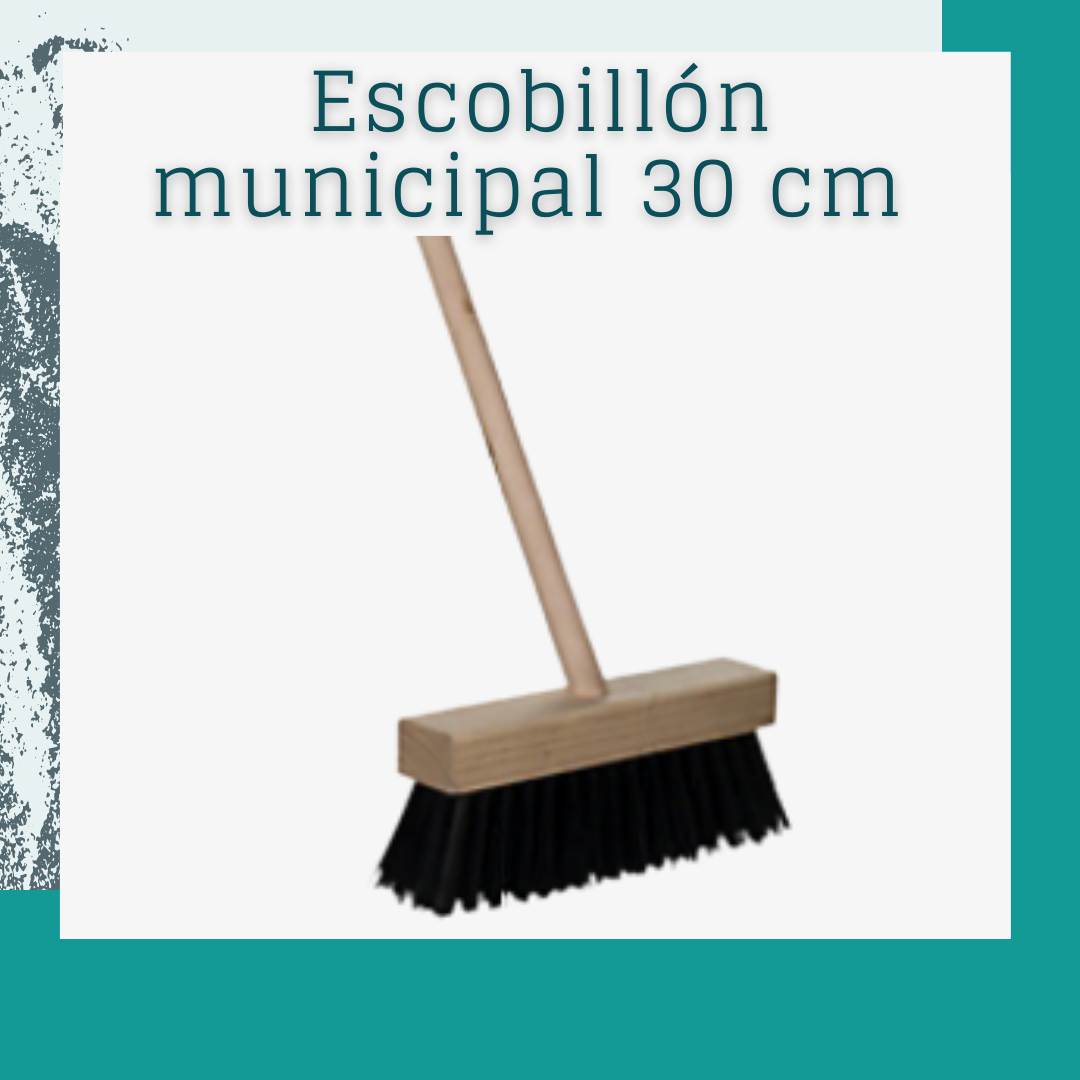 Escobillón municipal de 30 cm