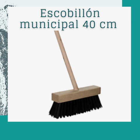 Escobillón municipal de 40 cm