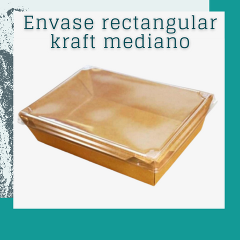 Envase kraft mediano (50 und)