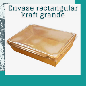 Envase kraft grande (50 und)