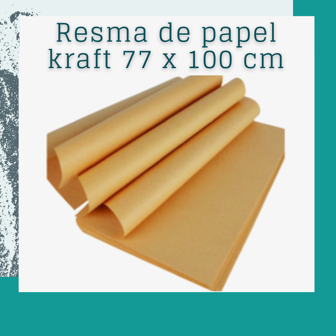 Resma de papel kraft (400 und)