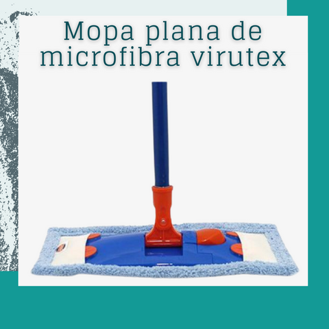 Mopa plana microfibra virutex