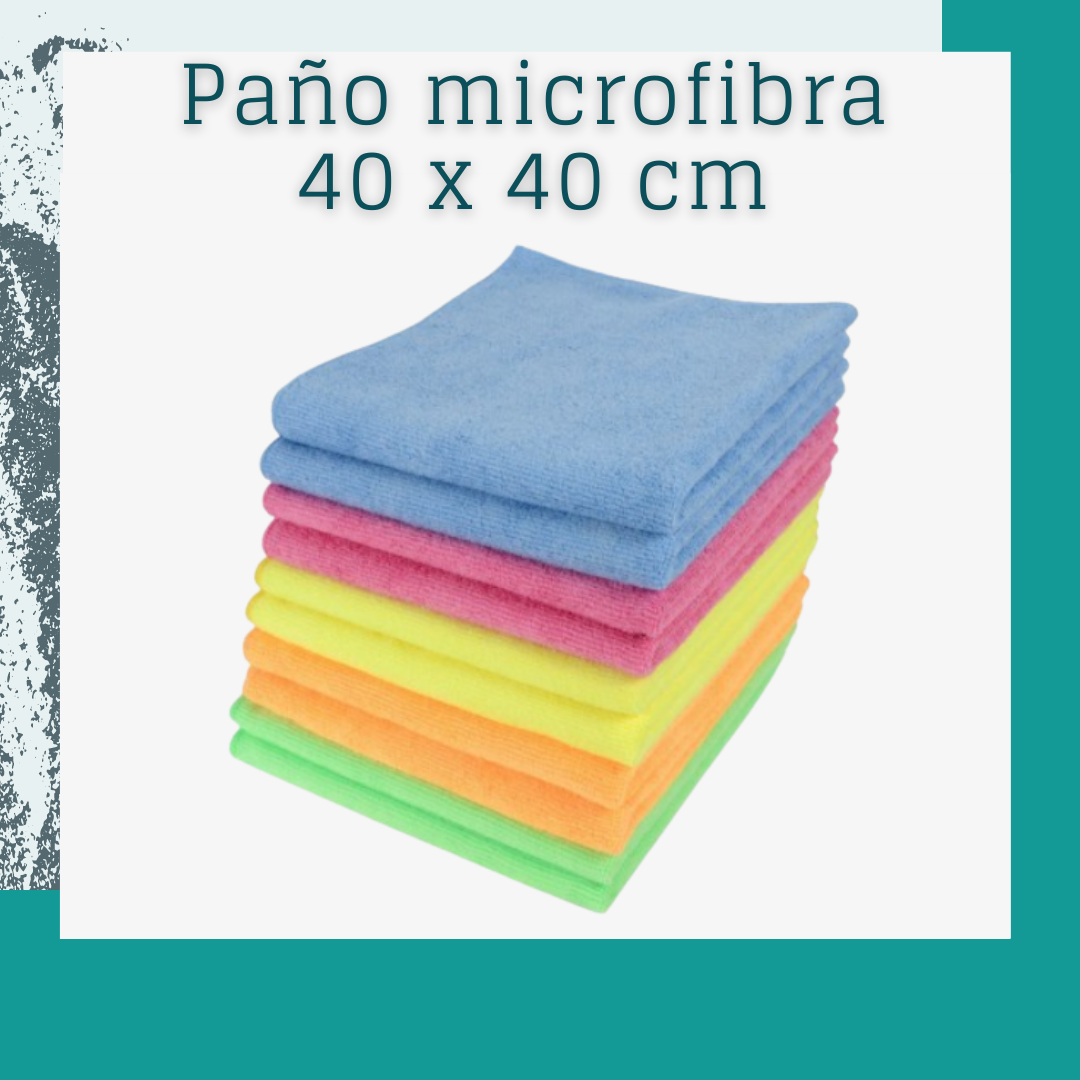 VIRUTEX PAÑO MICROFIBRA AZUL (40 X 40)