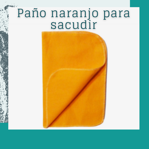 Paño naranjo para sacudir (5 und)