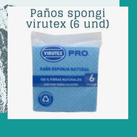 Paños sponge virutex (6 und)