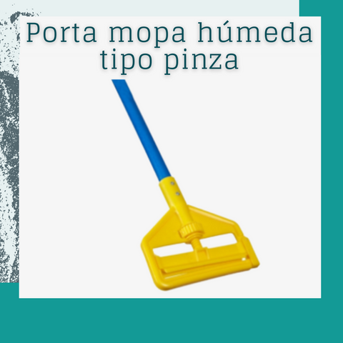 Porta mopa húmeda tipo pinza