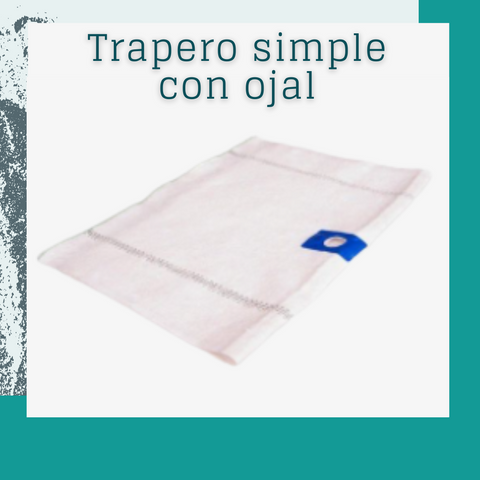 Trapero simple con ojal (5 und)