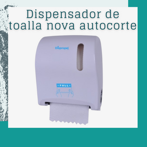 Dispensador de toalla nova autocorte