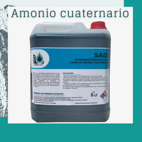 Amonio cuaternario SADE (5 lts)