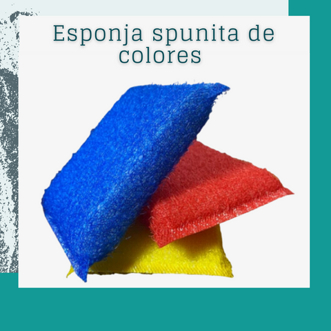 Esponja spunita de colores (5 und)